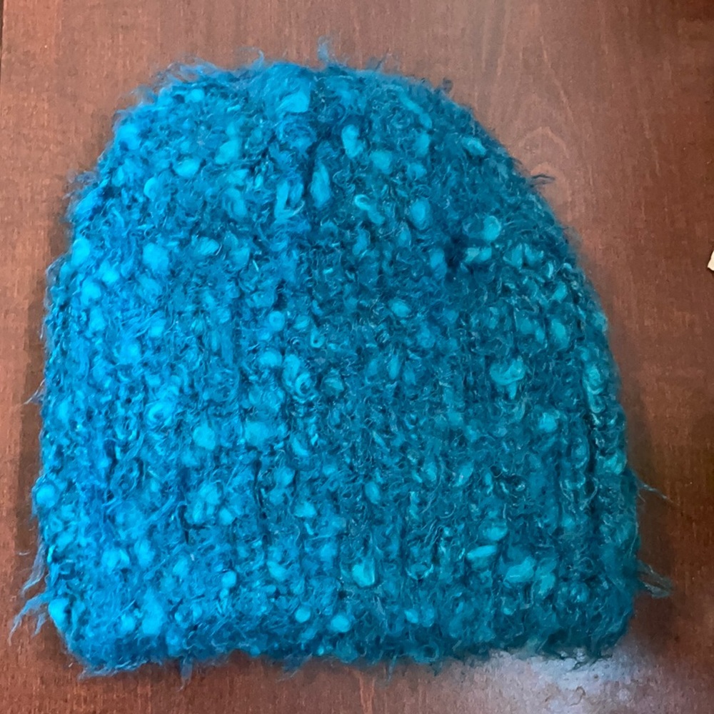 Blue Knit Beanie